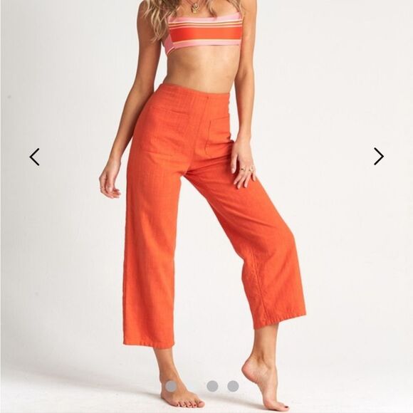 Billabong Back For More - Cropped Trousers for Women - Size 29 - Picture 1 of 10
